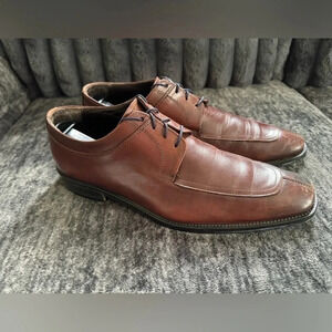 To Boot New York Adam Derrick Brown Leather Lace Up Oxford Dress Shoe Mens 11.5